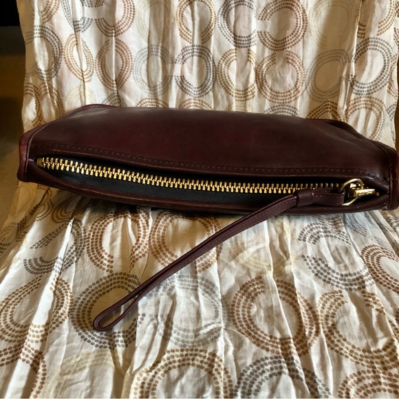 ❌SOLD❌Coach NYC Vintage Bonnie Cashin Era Basic Bag in Burgundy 9455 - Picture 8 of 12